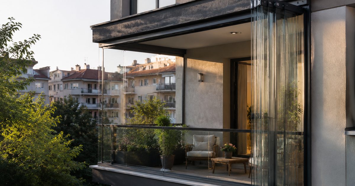 Lüleburgaz Katlanır Cam Balkon Sistemleri | Keşif ve Montaj