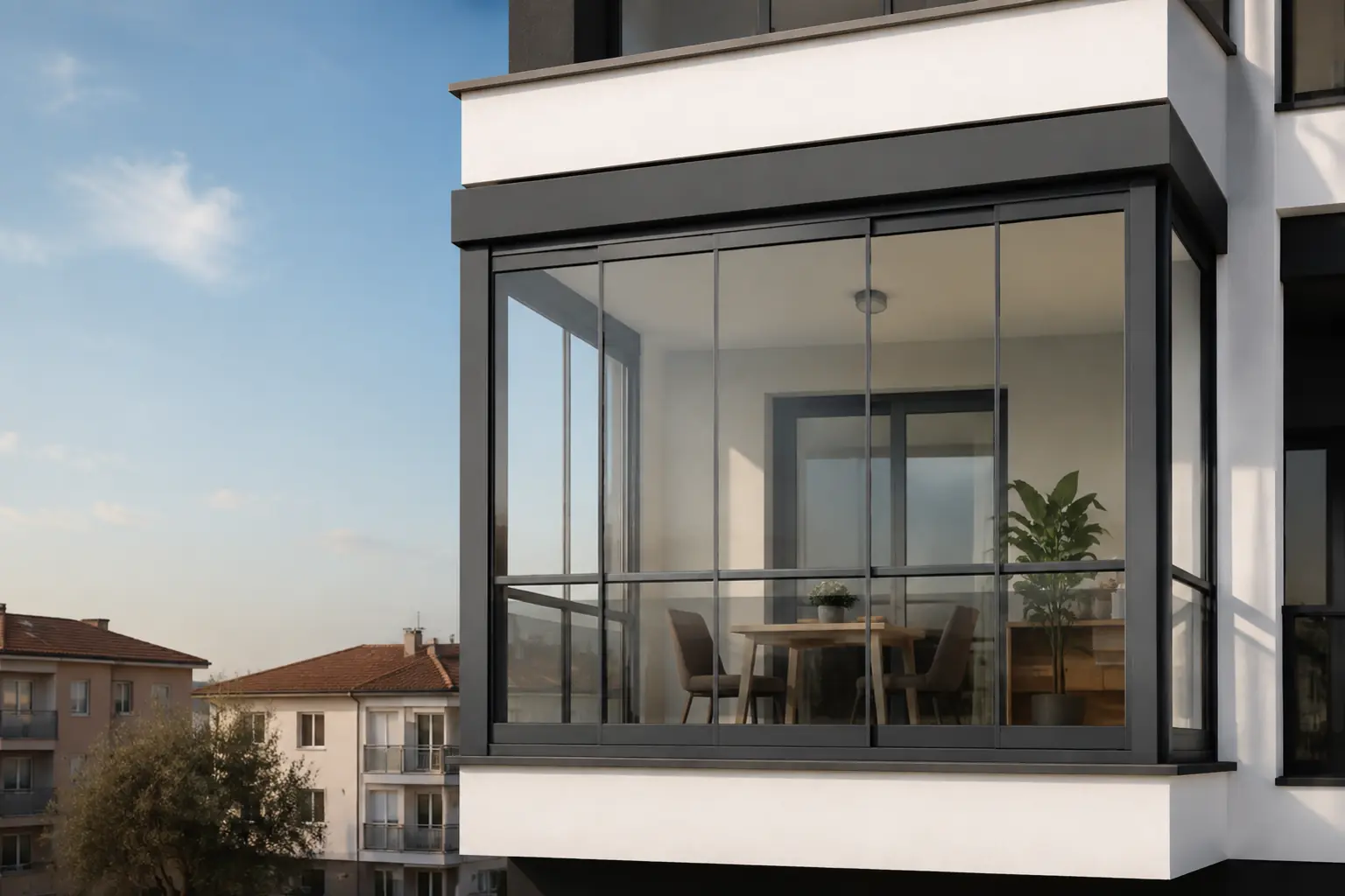 Kırklareli ısıcamlı cam balkon sistemi